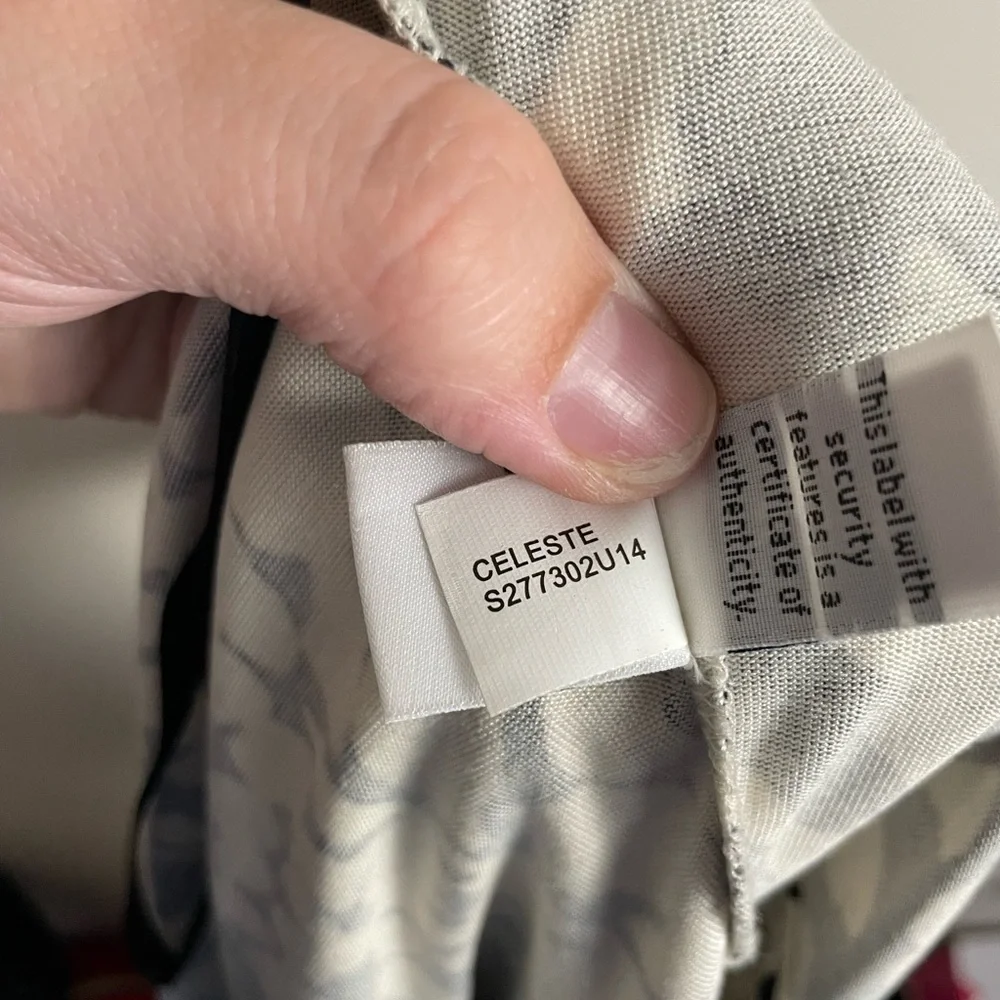 Diane von Furstenberg Celeste Leopard Print Wraparound Romper Black & White - Picture 7 of 7